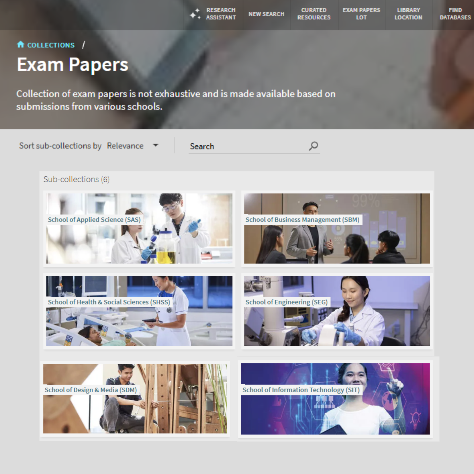 Photo of a stack of exam papers